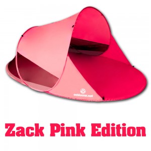 Strandmuschel Zack II pink von Outdoorer