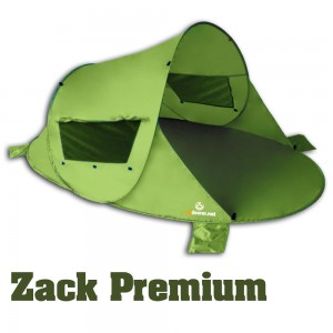 Strandmuschel Zack Premium in grün von Outdoorer